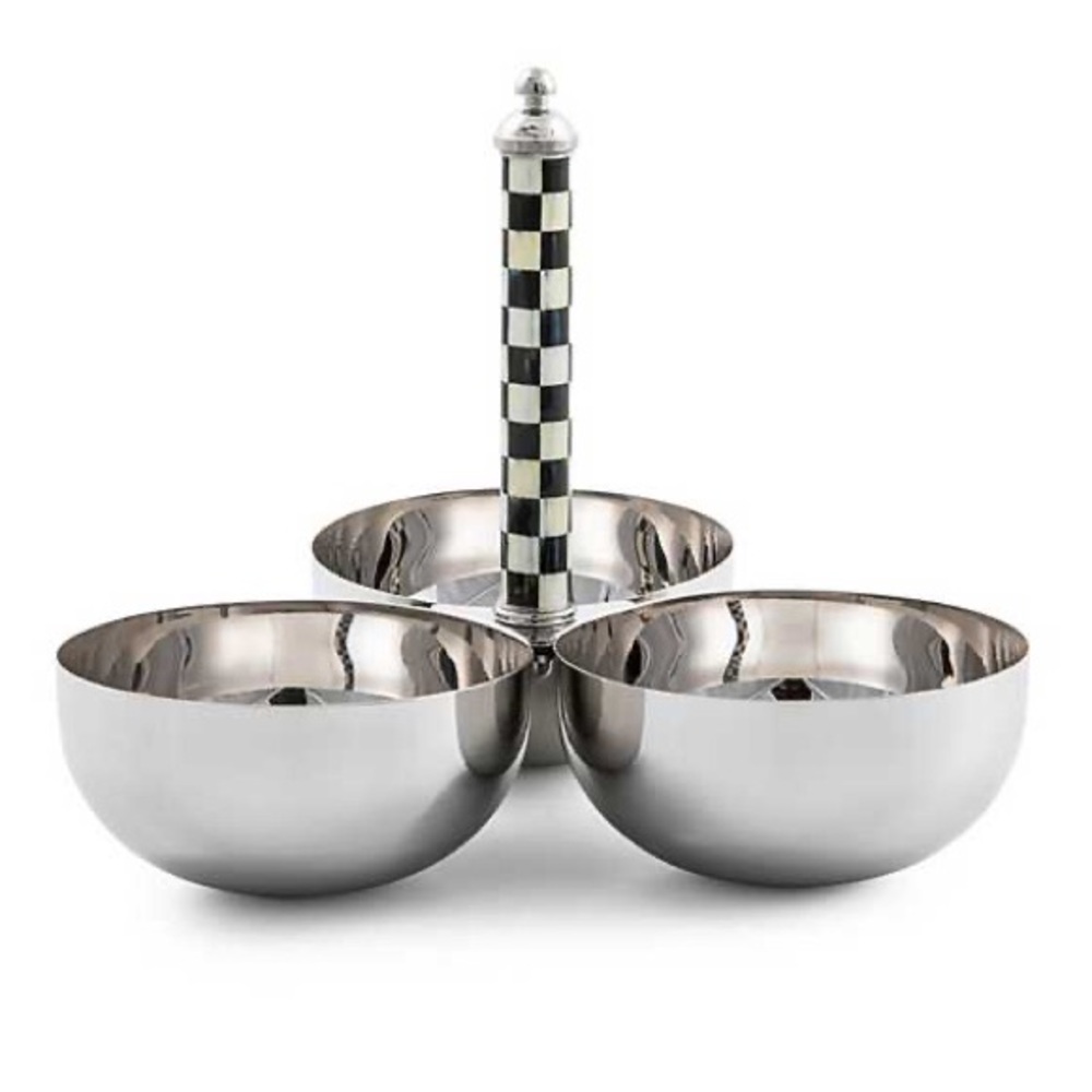 Mackenzie-Childs Supper Club Trio - Courtly Check